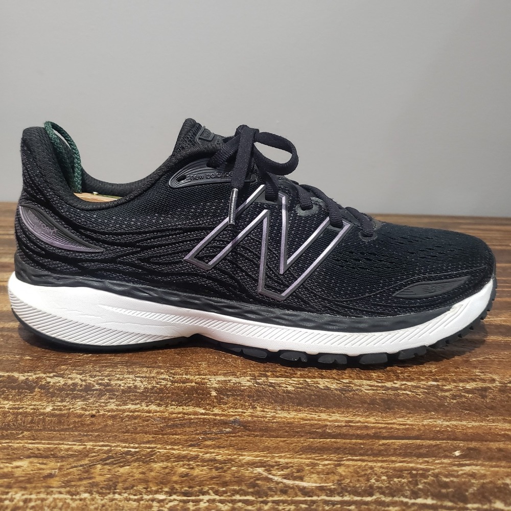 New Balance Sneaker Women 9.5 Fresh Foam 860 Black Good Mesh Running W860M12